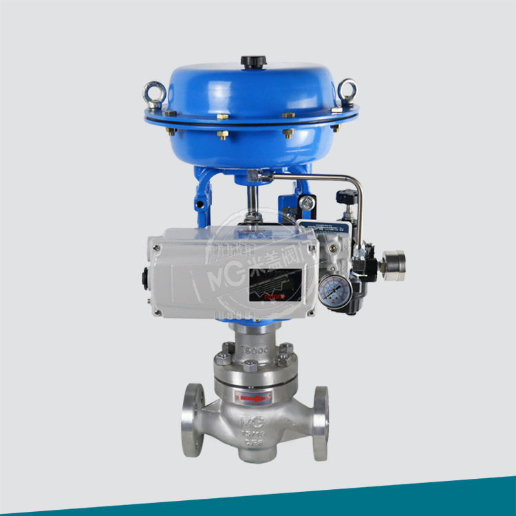 氣動薄膜單座調(diào)節(jié)閥（進口定位器 ）